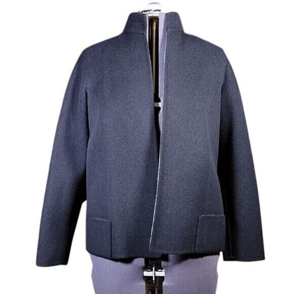 Ellen Tracy Wool Jacket Sz 10P - Picture 1 of 12